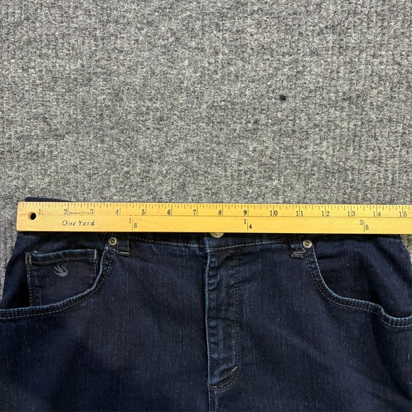 Gloria Vanderbilt Amanda Womens Jeans Size 10 Blue Denim Stretch High Rise - Picture 5 of 11